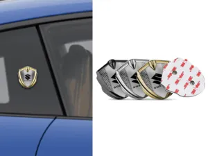 Suzuki Emblem Car Badge Racing Design Glossy Finish